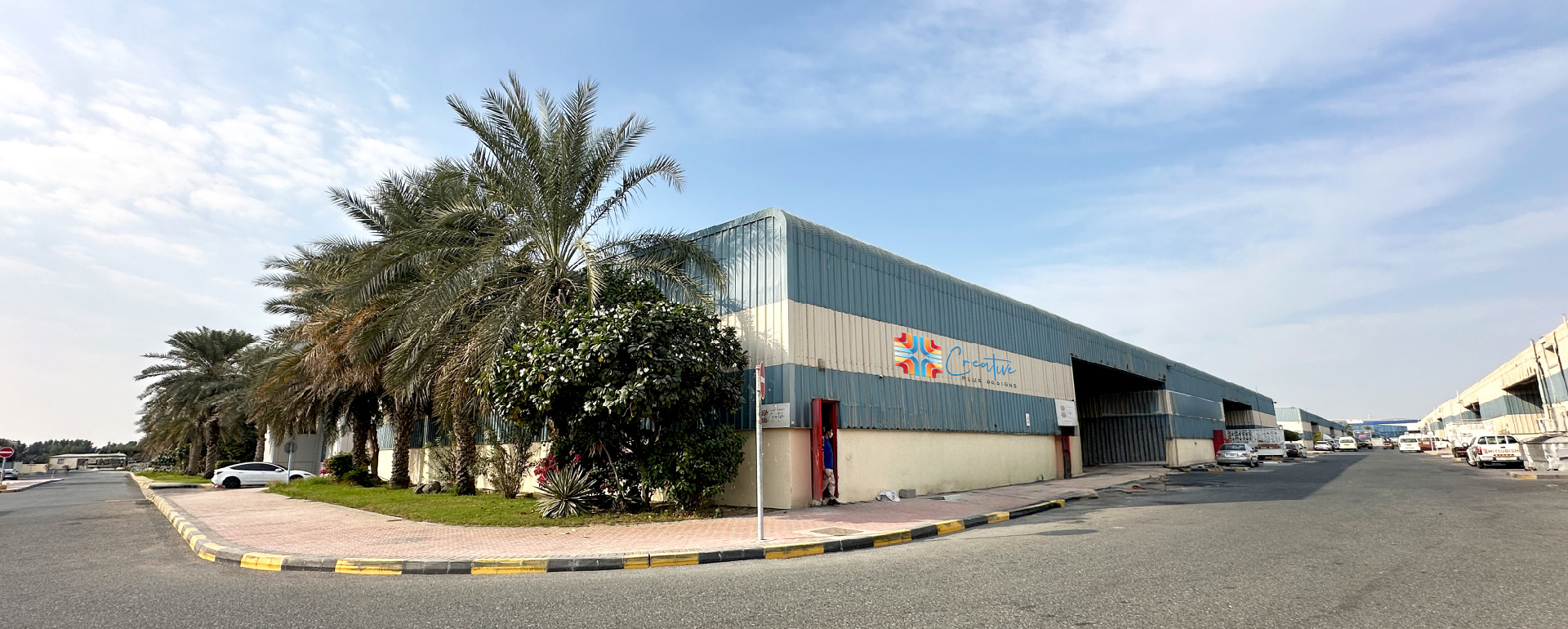The Creative Plus Designs workshop in Dubai Investment Park